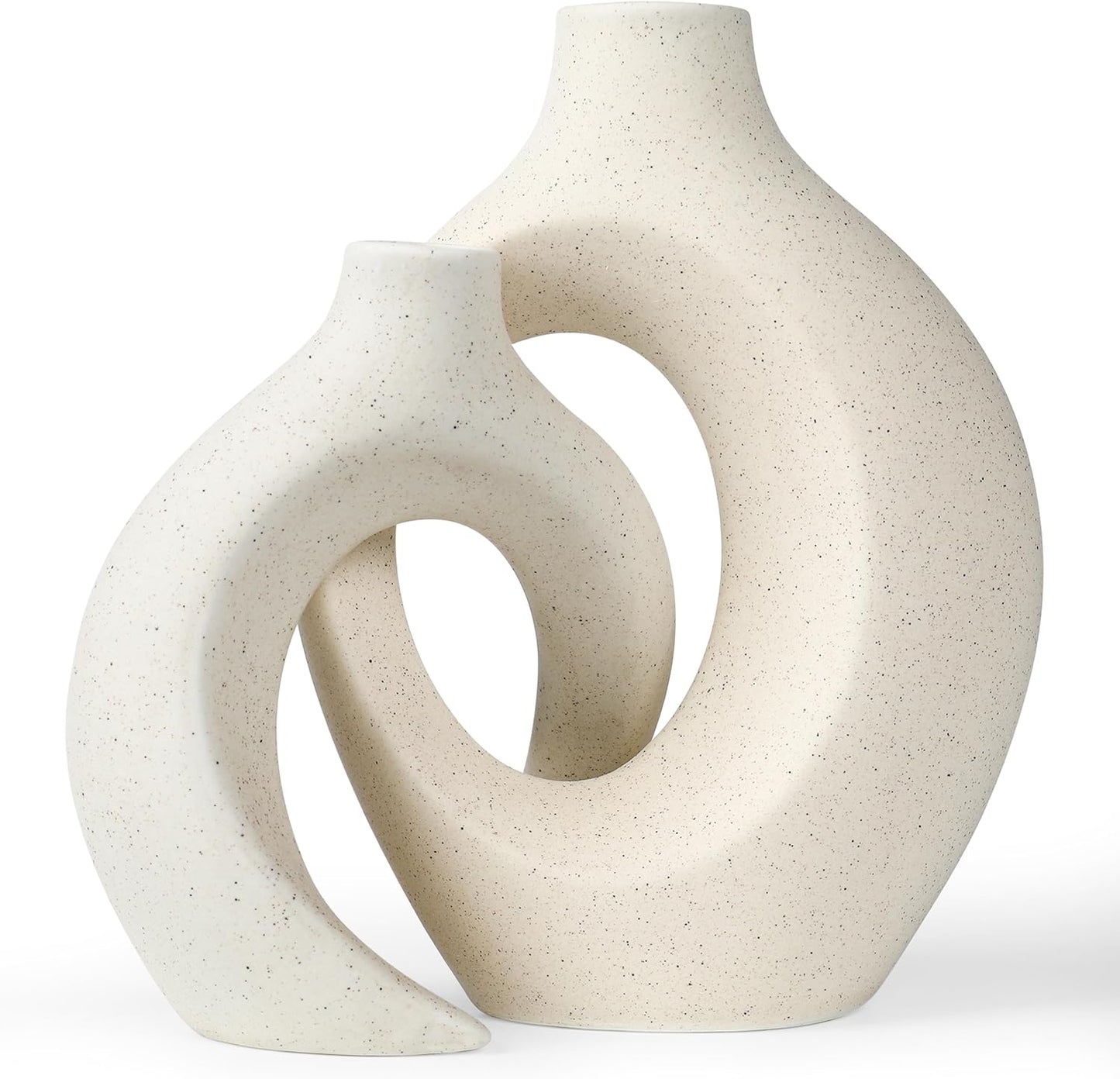 Pampas Grass Vase Set
