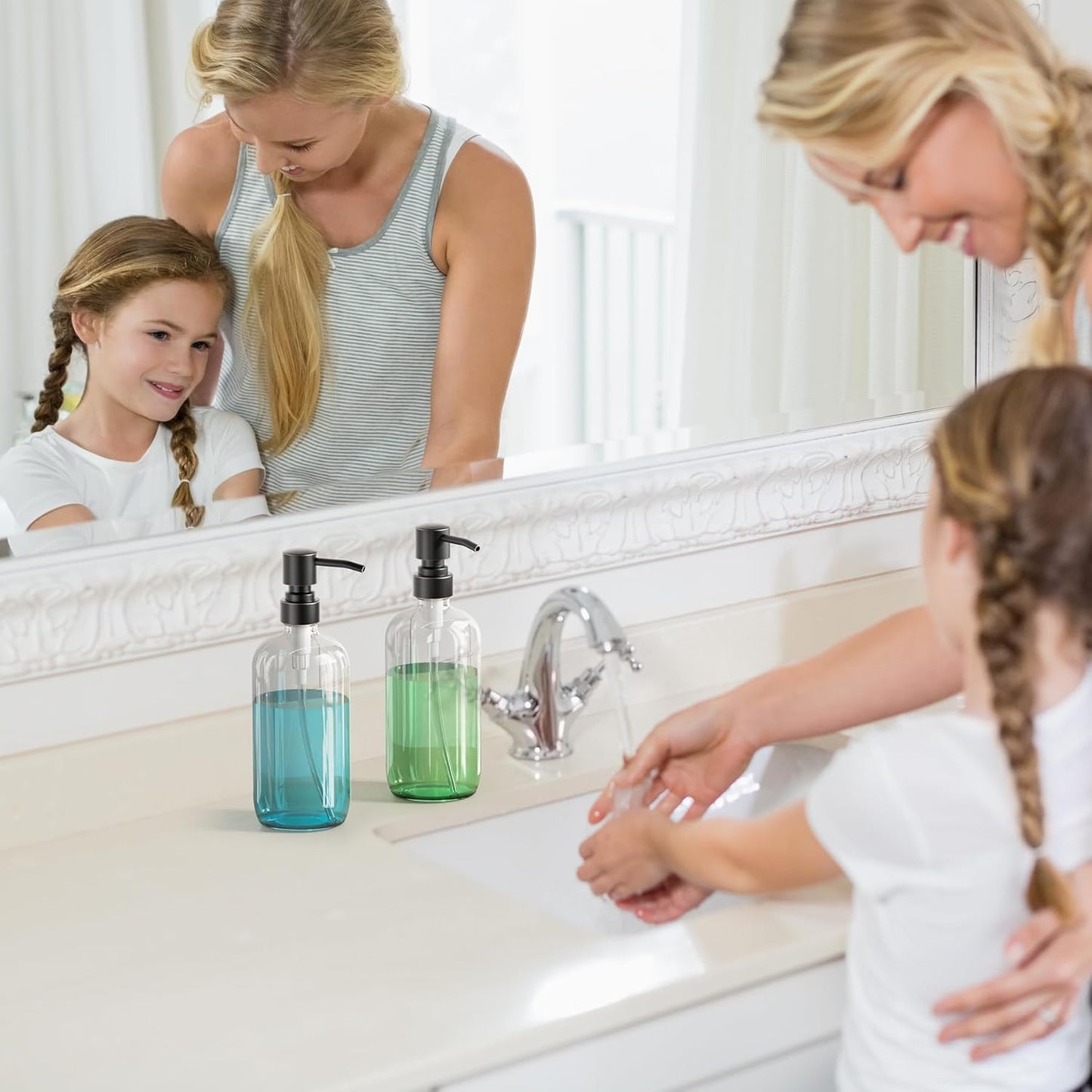 Clear Soap Dispenser Bottle