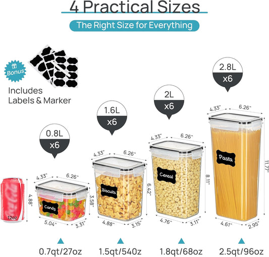 Airtight Pantry Container Set