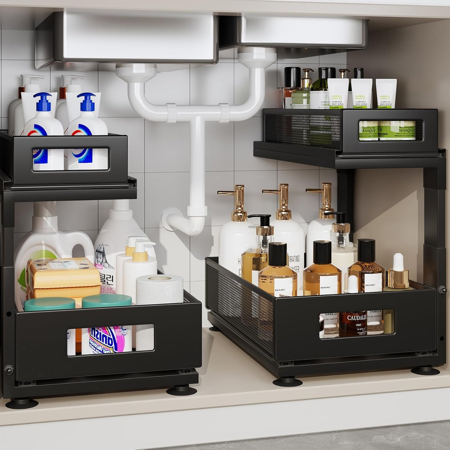 Two-Tier Under-Sink Organizer