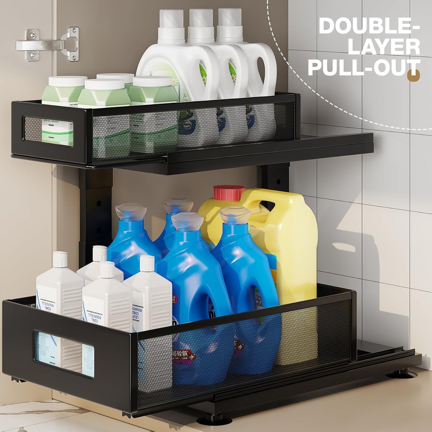 Two-Tier Under-Sink Organizer