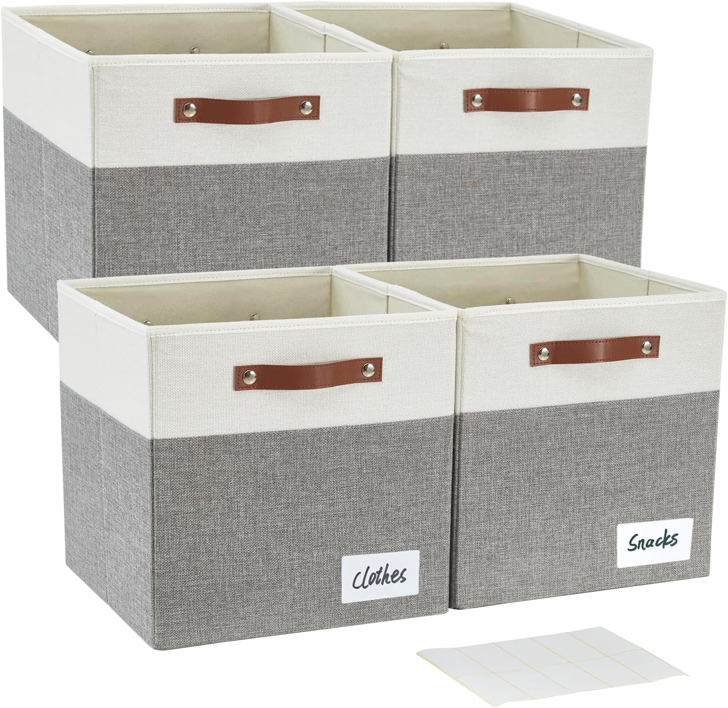 Foldable Fabric Storage Basket