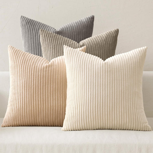 Neutral Pillow Cover Set