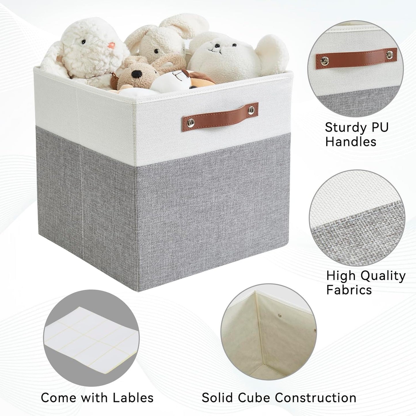 Foldable Fabric Storage Basket