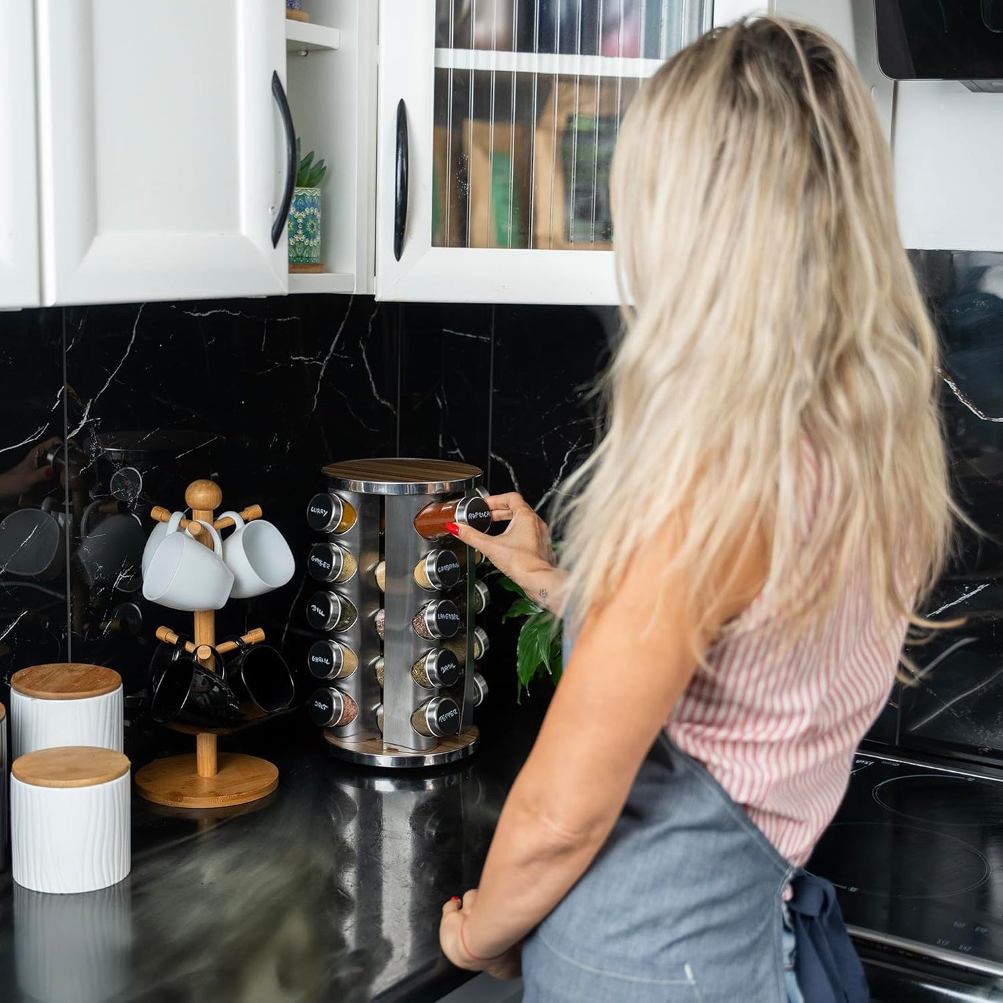 Rotating Kitchen Spice Organizer
