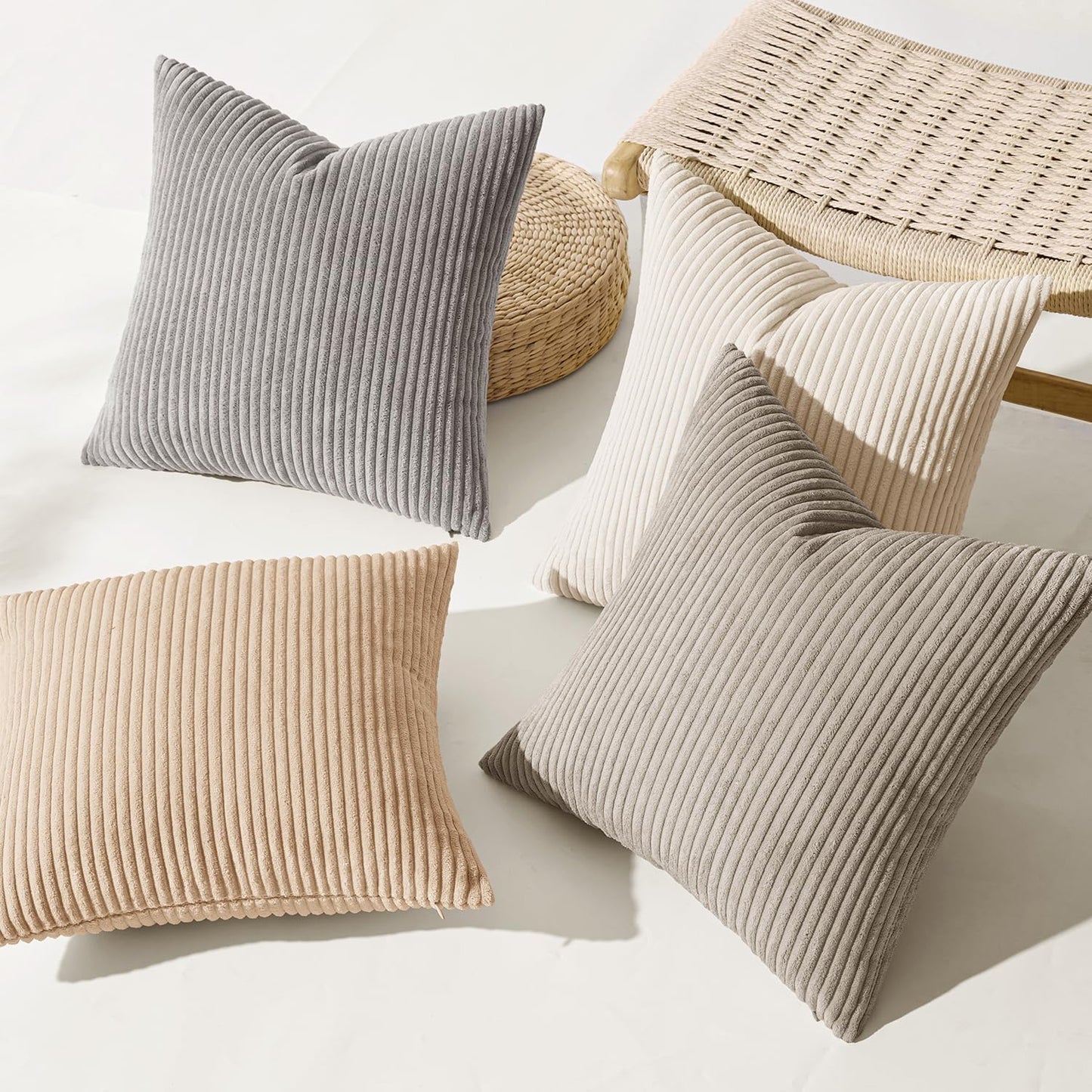 Neutral Pillow Cover Set