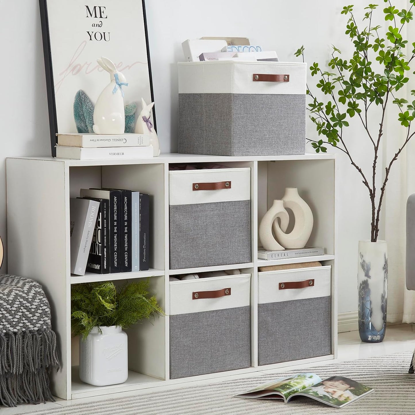 Foldable Fabric Storage Basket