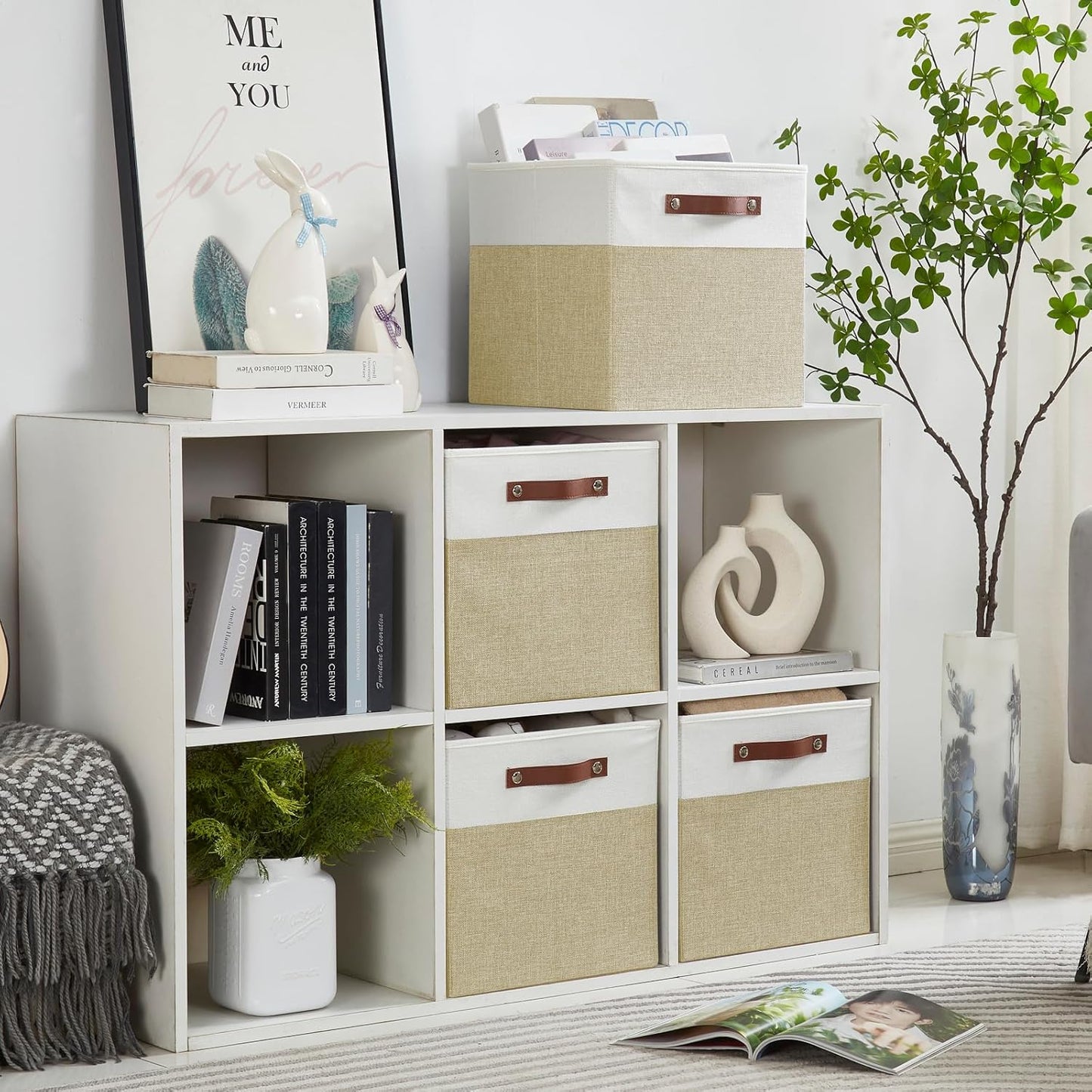 Foldable Fabric Storage Basket