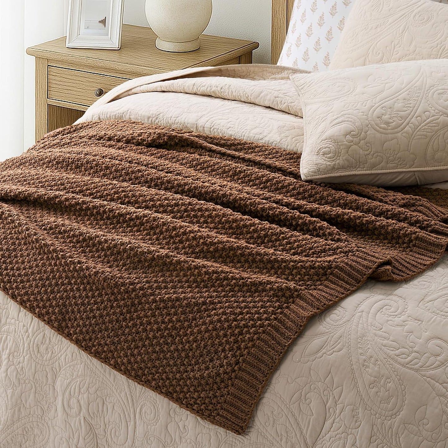 Textured Throw Blanket