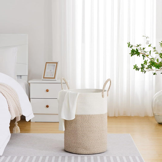 Neutral Laundry Basket