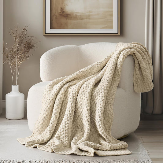 Textured Throw Blanket
