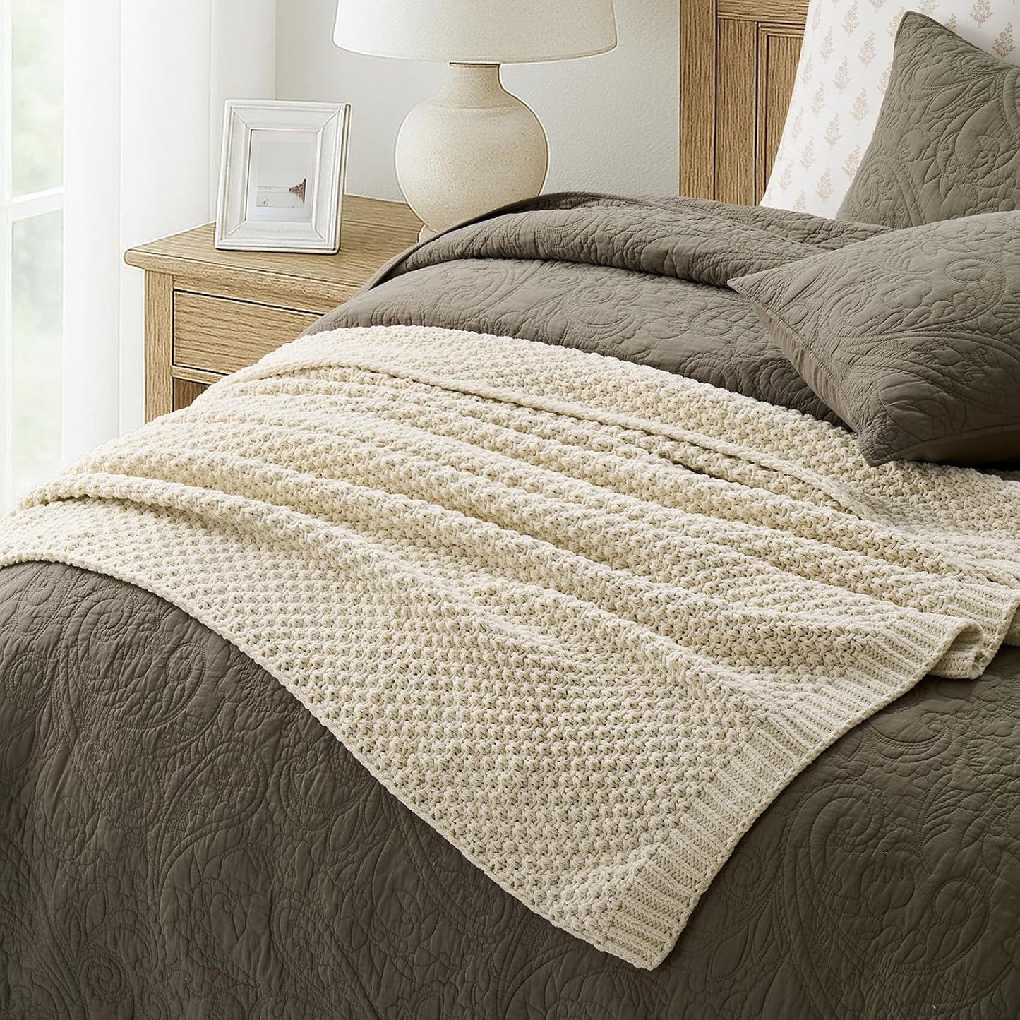 Textured Throw Blanket