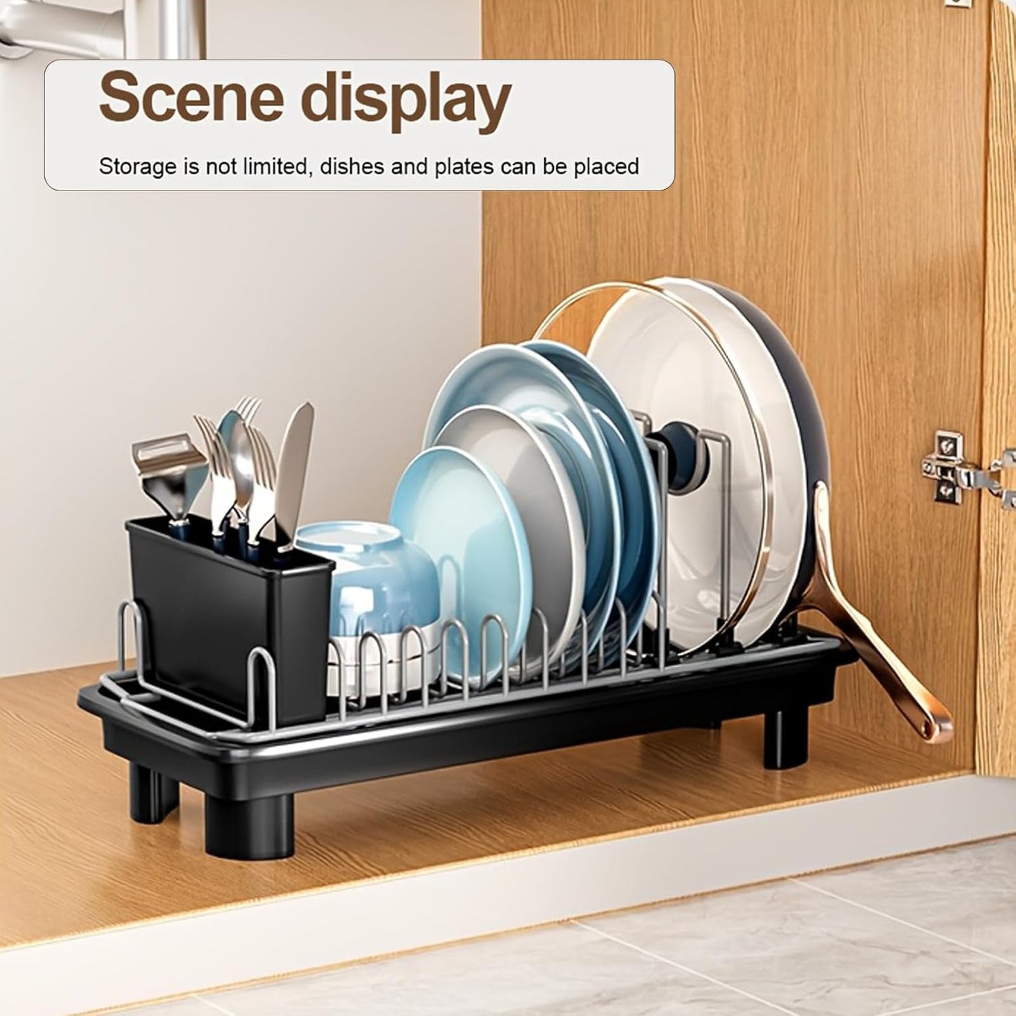 Compact Dish Drying Rack