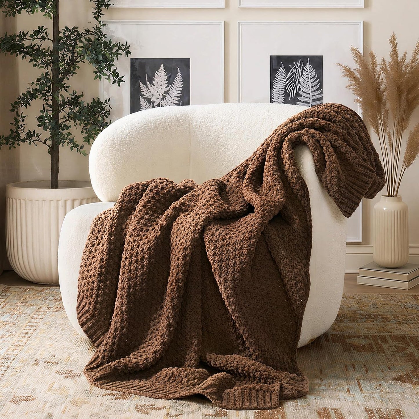 Textured Throw Blanket