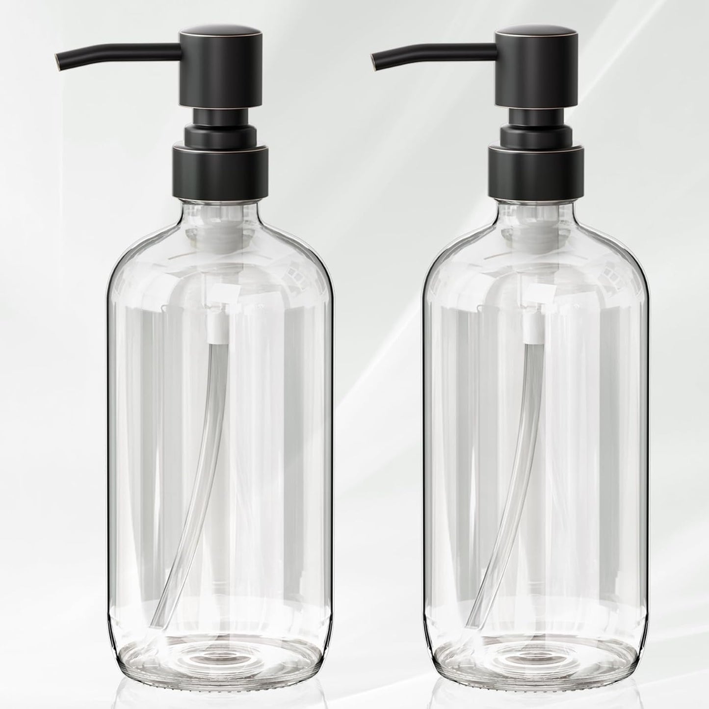Clear Soap Dispenser Bottle
