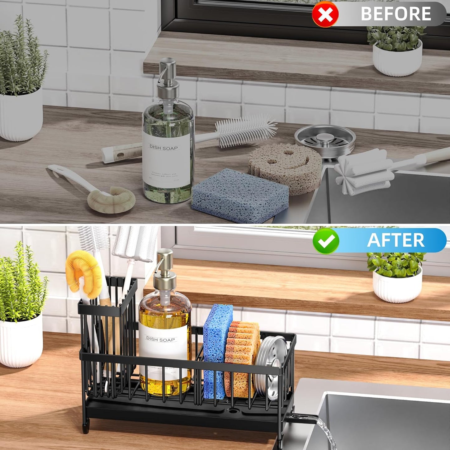 Kitchen Sink Caddy Organizer