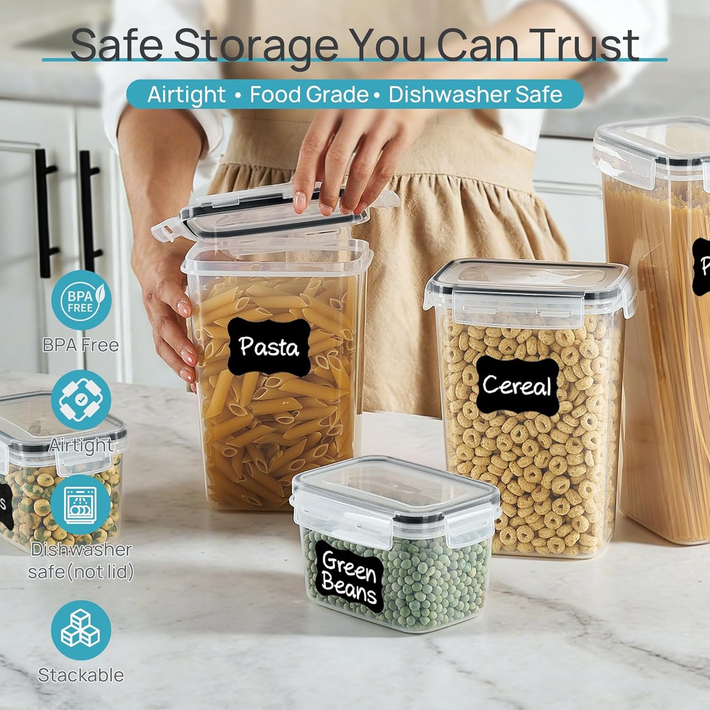 Airtight Pantry Container Set